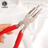 Hand-Made 6-segment Pliers Round Shape Jewelry Pliers DIY Manual Pliers