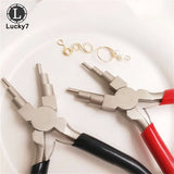 Hand-Made 6-segment Pliers Round Shape Jewelry Pliers DIY Manual Pliers