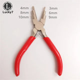 Hand-Made 6-segment Pliers Round Shape Jewelry Pliers DIY Manual Pliers