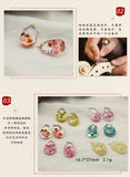 Dried Flower Resin Pendant Charms 10pcs/lot DIY Jewelry Finding