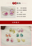 Dried Flower Resin Pendant Charms 10pcs/lot DIY Jewelry Finding