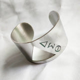 Greek Sorority Stainless Steel Bangle for Women