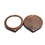 Retro Round Hand Mirror for Make-up Home Compact Makeup Vanity