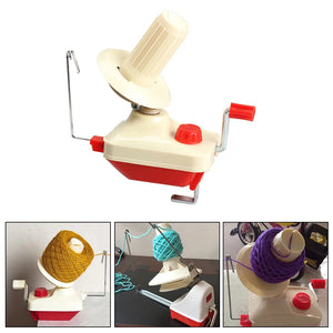 Hand Operated Yarn Winder Fiber Wool Manual Handheld Winder Machine String Ball