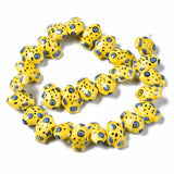 Hand Painted Animals Ceramic Beads for Jewelry Making