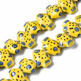 Hand Painted Animals Ceramic Beads for Jewelry Making