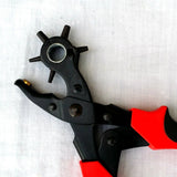 Hand Punch Pliers Leather Hole Punch Tool 2-4.5mm Jewelry Tool
