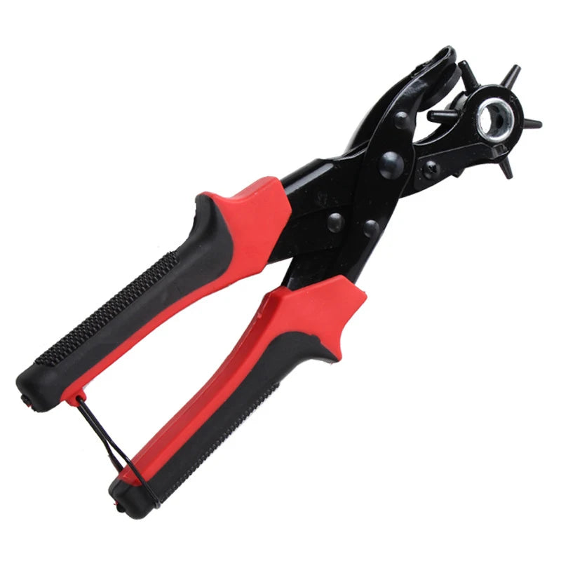 Hand Punch Pliers Leather Hole Punch Tool 2-4.5mm Jewelry Tool