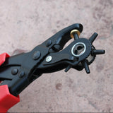 Hand Punch Pliers Leather Hole Punch Tool 2-4.5mm Jewelry Tool