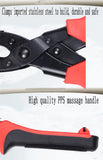Hand Punch Pliers Leather Hole Punch Tool 2-4.5mm Jewelry Tool