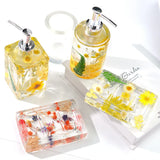 DIY Hand Sanitizer Bottle Silicone Mold for Epoxy Resin Glue