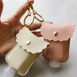 Hand Sanitizer Keychain Holder 60ml Flip Cap Bottle