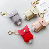 Hand Sanitizer Keychain Holder 60ml Flip Cap Bottle