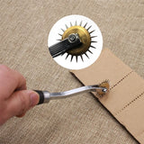Leather Sewing Tools Kit with 30M Waxed Thread Needles Scissors Awl