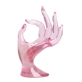 Hand Shape Jewelry Display Holder Bracelet Ring Watch Stand Support