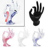 Hand Shape Jewelry Display Holder Bracelet Ring Watch Stand Support
