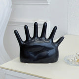 Hand Shaped Jewelry Display Stand Holder Arts Crafts Bangles Rings Showcase
