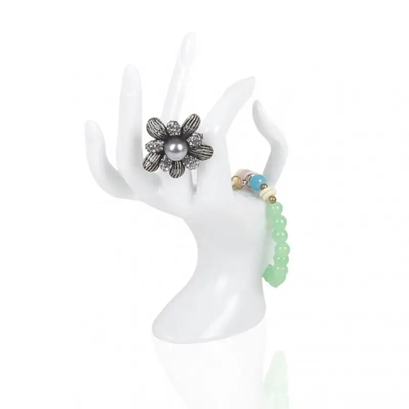 Hand Shaped Jewelry Stand Shelf Plastic Bracelet Ring Display