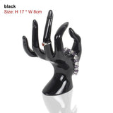 Hand Shaped Jewelry Stand Shelf Plastic Bracelet Ring Display