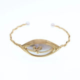 Hand-Wound Braided 100% AA Natural Mapei Pearl Bracelet