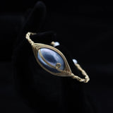 Hand-Wound Braided 100% AA Natural Mapei Pearl Bracelet