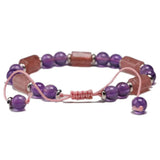 Hand Woven Strawberry Crystal Bracelet Luck