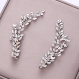 Hand-Woven Hair Clips Protein Crystal Hairpin Wedding Hair Accessories