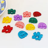 Hand-drawn Tulip Flower Leaves Pendant DIY Hand Accessory Earring Material