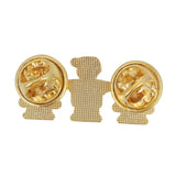Set of 3 Kids Holding Hands Lapel Pins