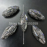 Crystal Bead Elliptic Decorations - New Year's Party Accessories