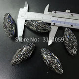 Crystal Bead Elliptic Decorations - New Year's Party Accessories
