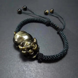Hand Knitted Obsidina Bracelet Pig Crystal Bracelets