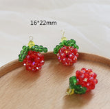 Hand-Knitted Fruit Charms 20pcs/Lot DIY Jewelry Earring/Necklace Pendant