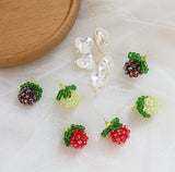 Hand-Knitted Fruit Charms 20pcs/Lot DIY Jewelry Earring/Necklace Pendant