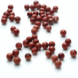 Hand-made sand stone bead jewelry for DIY bracelet making