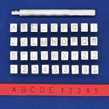 Professional Leather Printing Tools Upper Case Alphabet Stamping Set