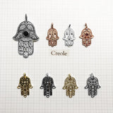 Hand of Fatima Necklace Pendant 925 Sterling Silver Gift for Women