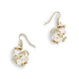 Enamel Pet Fun Teapot & Mouse Earrings
