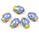 Hand-painted Fish Ceramic Beads For Jewelry Making Necklace Bracelet 18x14mm