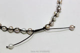 Hand-Woven Chinese Knot Freshwater Pearl Necklace 22INCH