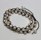 Hand-Woven Chinese Knot Freshwater Pearl Necklace 22INCH