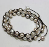 Hand-Woven Chinese Knot Freshwater Pearl Necklace 22INCH