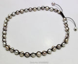 Hand-Woven Chinese Knot Freshwater Pearl Necklace 22INCH