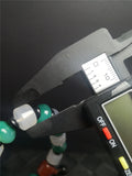 Green/Natural Chalcedony 12mm Bead Bracelet