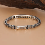 Hand-woven National Tide Men's Bracelet - Niche Hand Jewelry