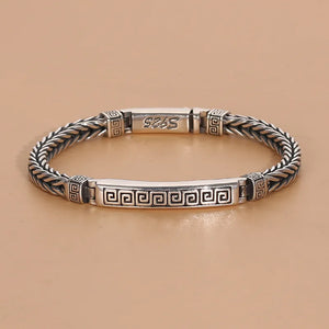 Hand-woven National Tide Men's Bracelet - Niche Hand Jewelry