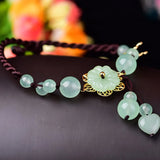 Hand-woven Women Anklet Bead Folk-custom Anklets Flower Transparent Beads