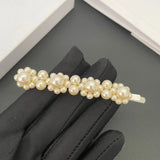 Hand Woven Flower Hairpin Clip for Bangs