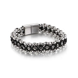 Hand-woven Stainless Steel Men's Bracelet