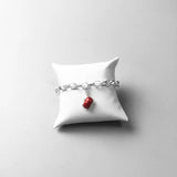 Handbag Briefcase Charms Pendant 925 Silver Jewelry For Women